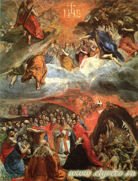 Поклонение имени Христа. Доменико Эль Греко / www.ElGreco.ru